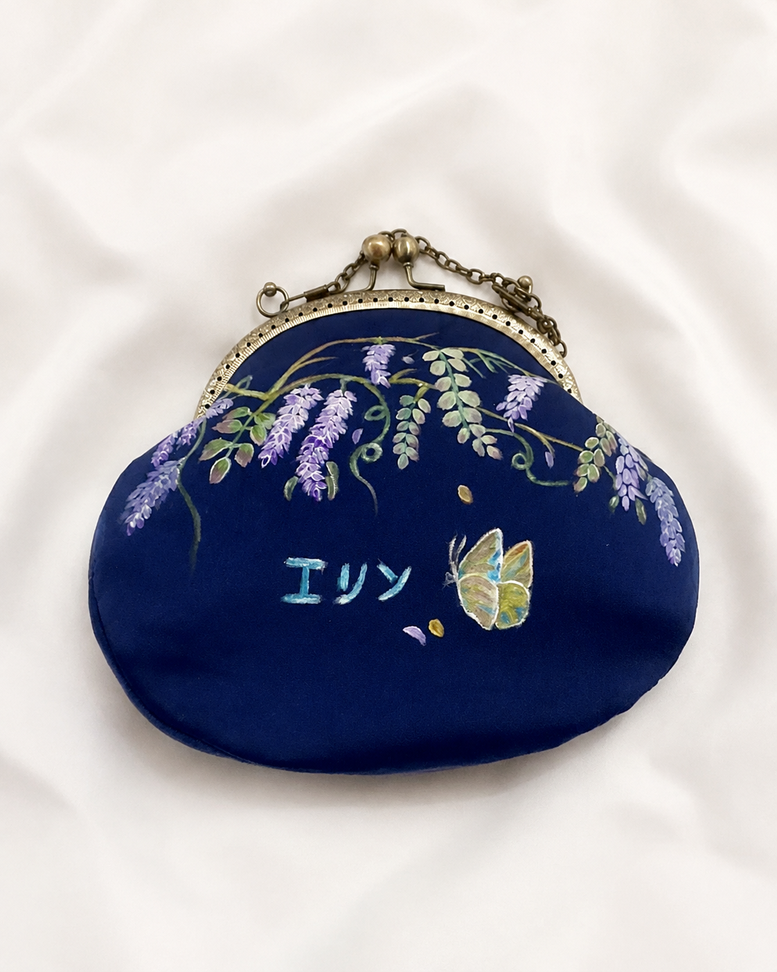 Hand painted textile Thursina's